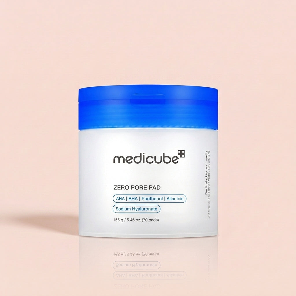 Medicube Discos de Algodão Zero Poros 2.0 (Almofadas Tonificantes) 155g / 70 pads