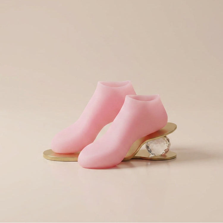 Meias de Silicone | Hidratação Intensa para os Pés