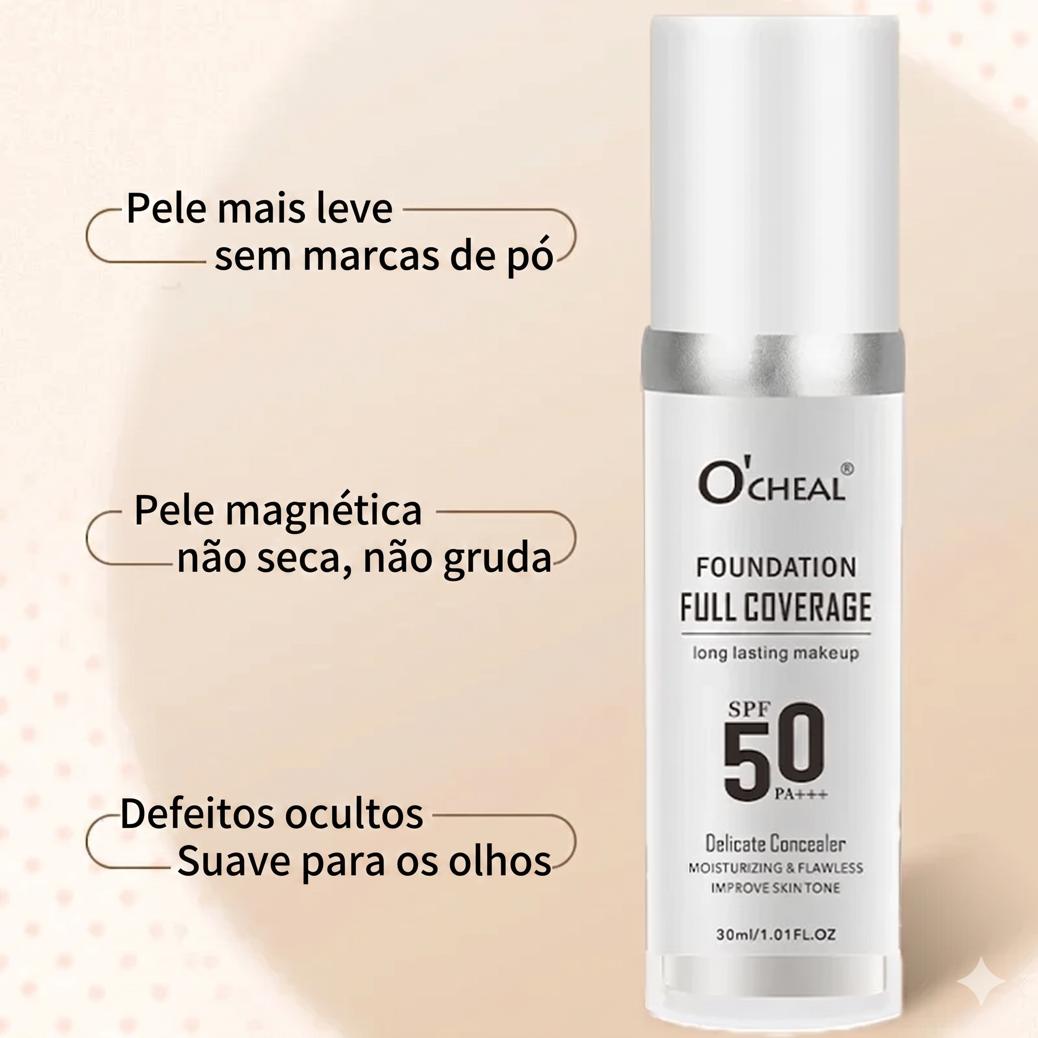 Base Camaleão | Cobertura Natural de Longa Duração