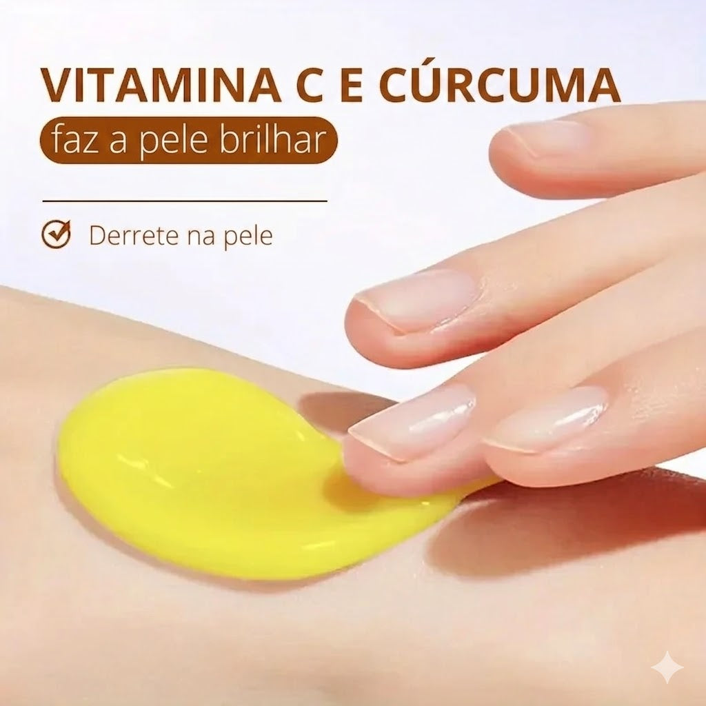 Creme Cúrcuma + Vit C Antirrugas 50g