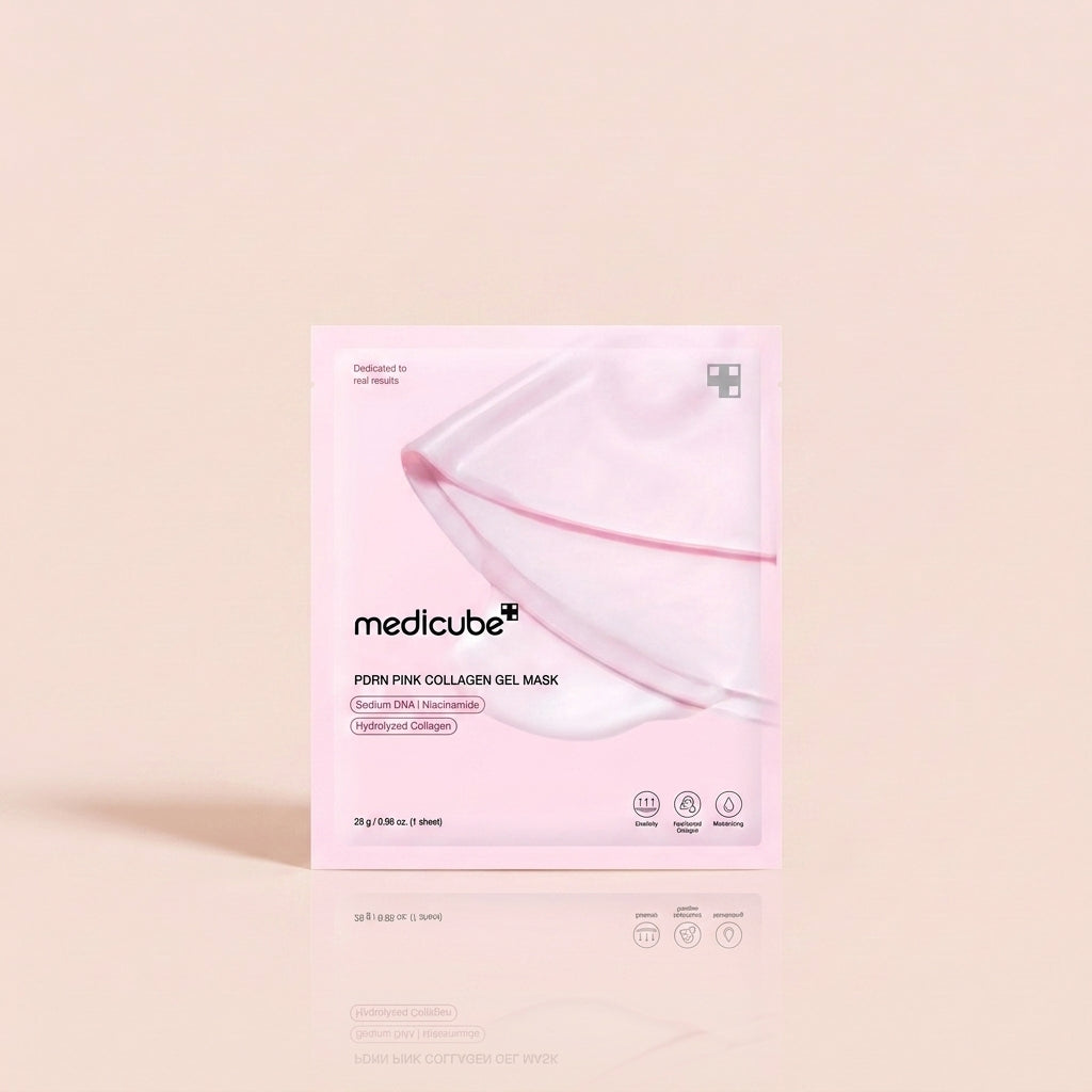 Medicube Máscara em Gel de Colágeno Rosa com PDRN 28g